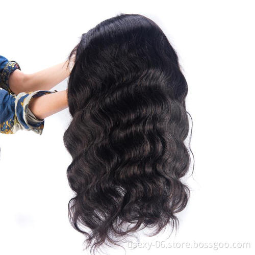 Top Selling Virgin Brazilian Hair Wigs Body Wave Human Hair Lace Front Wigs Wholesale